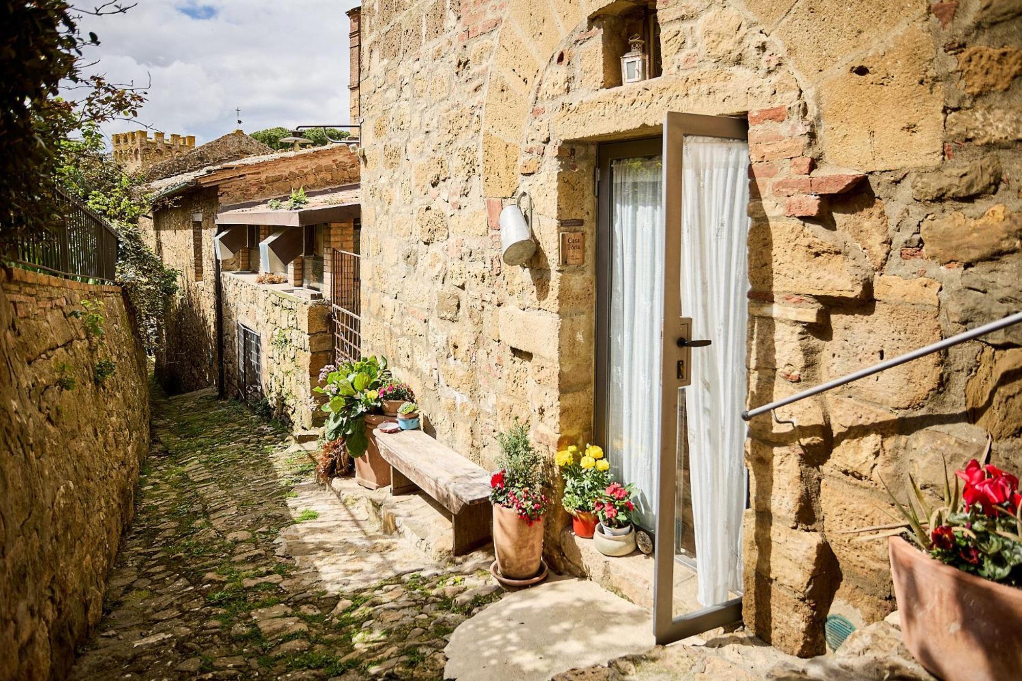 Hotel Casa Torta Monticchiello Exteriér fotografie