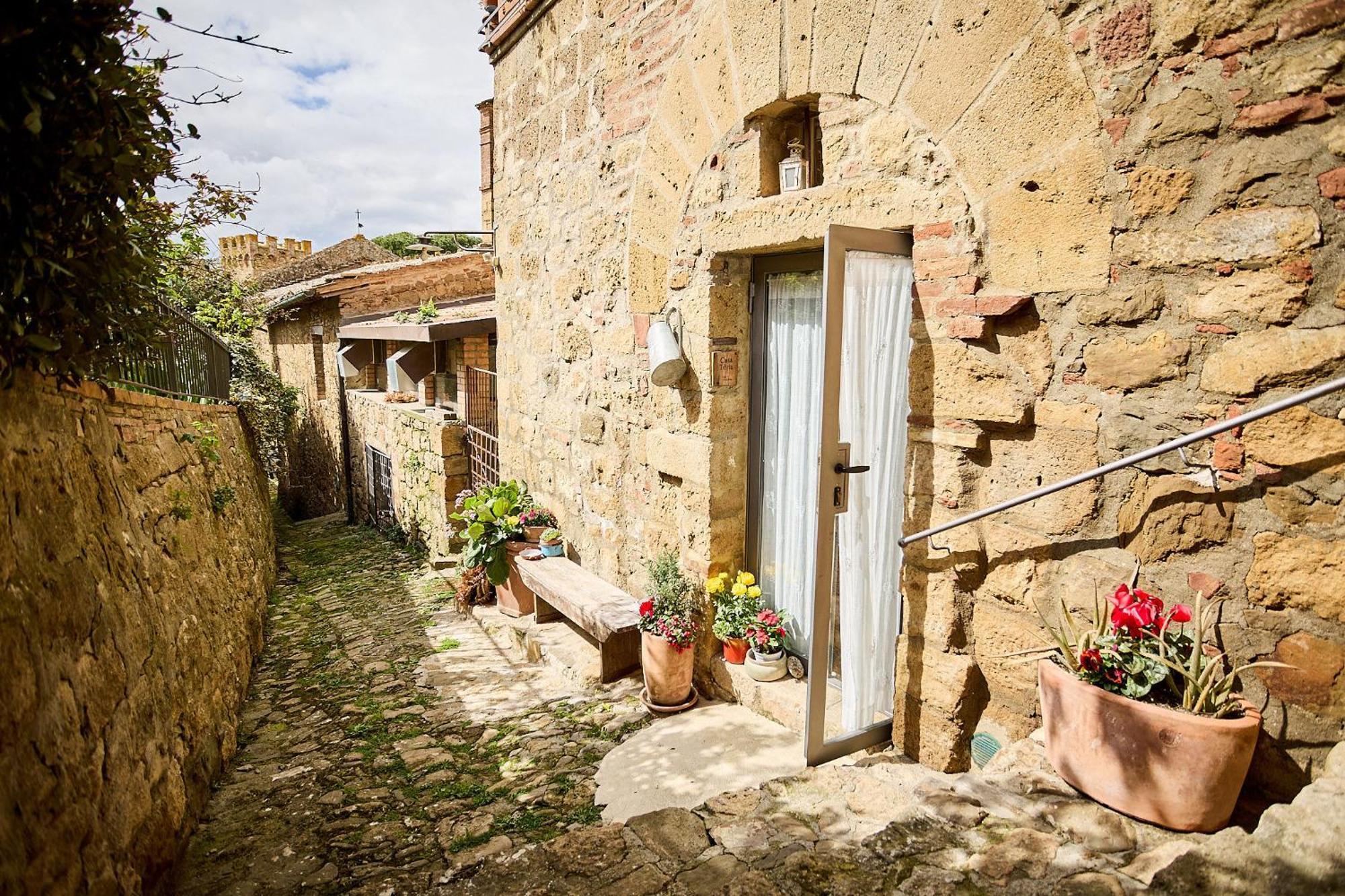 Hotel Casa Torta Monticchiello Exteriér fotografie