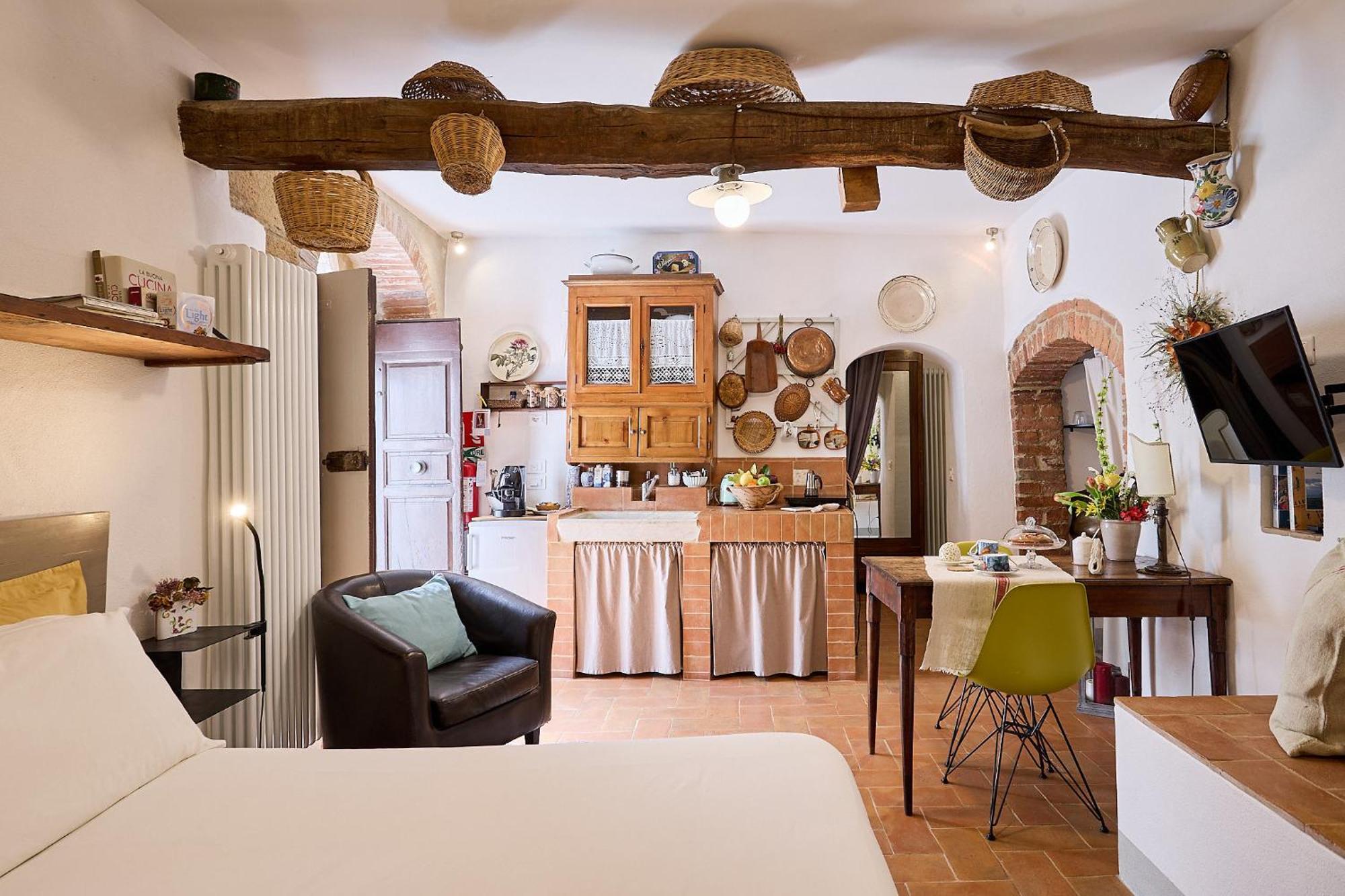 Hotel Casa Torta Monticchiello Exteriér fotografie